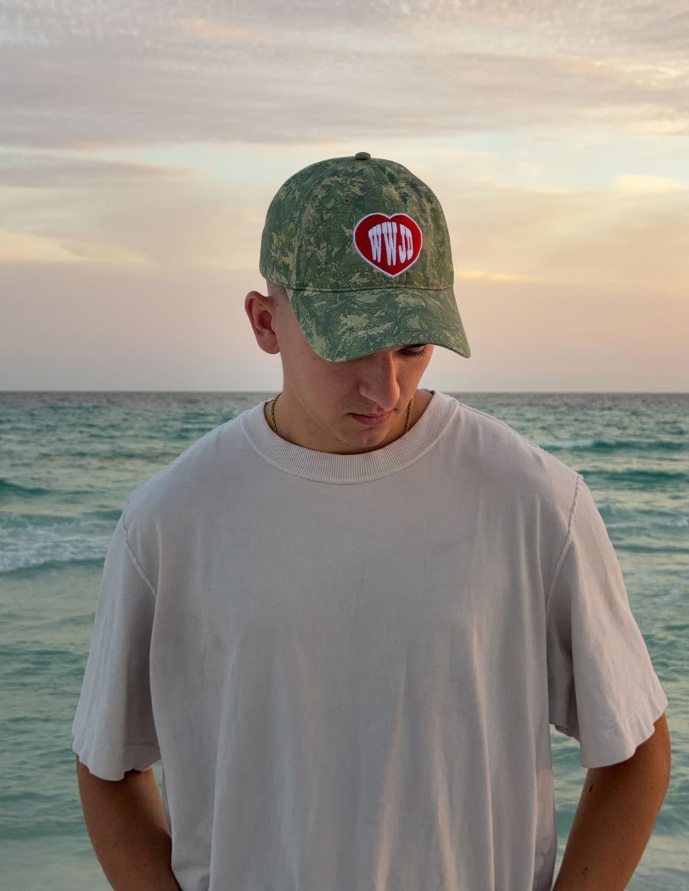 WWJD Camo Hat
