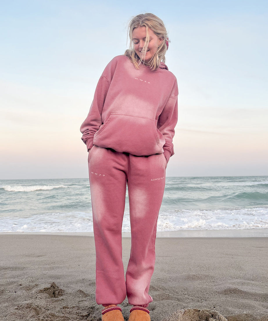 WWJD Pink Unisex Sweatpant