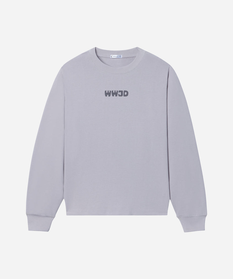 WWJD Purple Unisex Tee