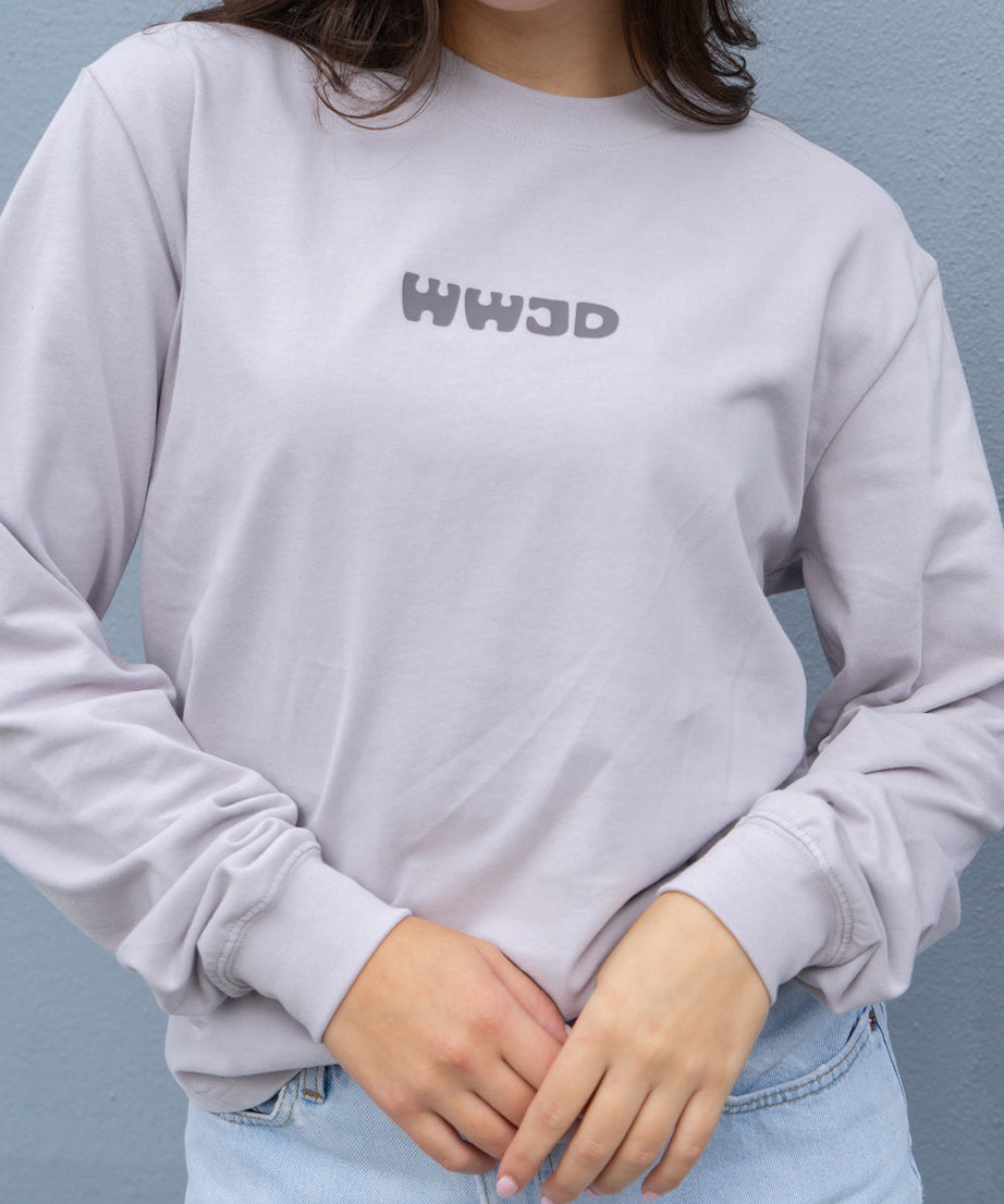 WWJD Purple Unisex Tee