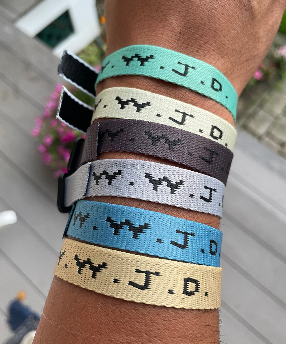 WWJD Surf Bracelet Pack