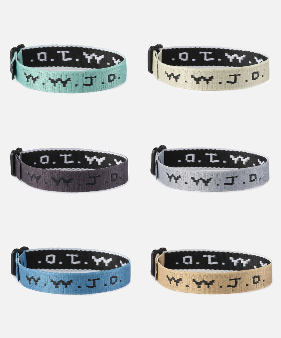 WWJD Surf Bracelet Pack