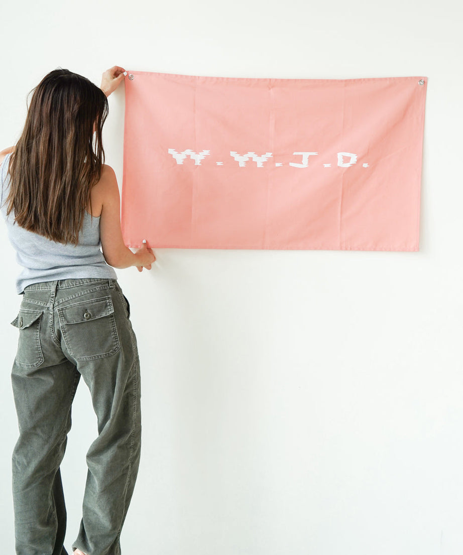 WWJD Wandteppich