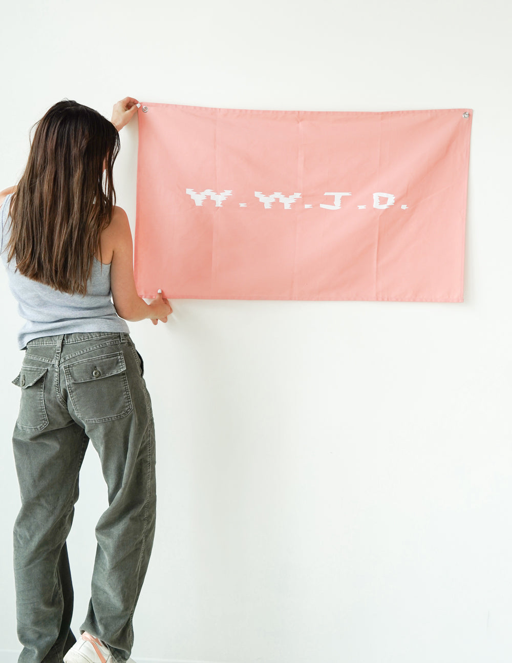 WWJD Wandteppich