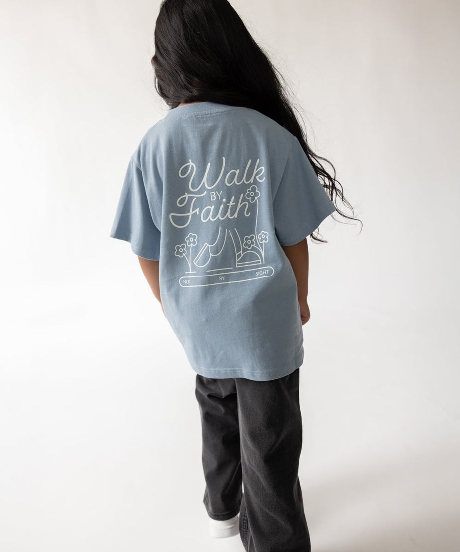 Kinder T-Shirt "Walk by Faith"