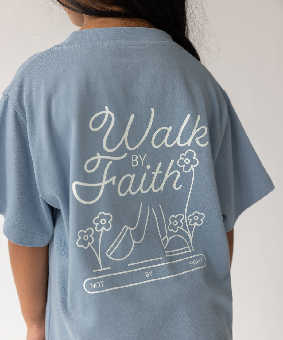 Kinder T-Shirt "Walk by Faith"