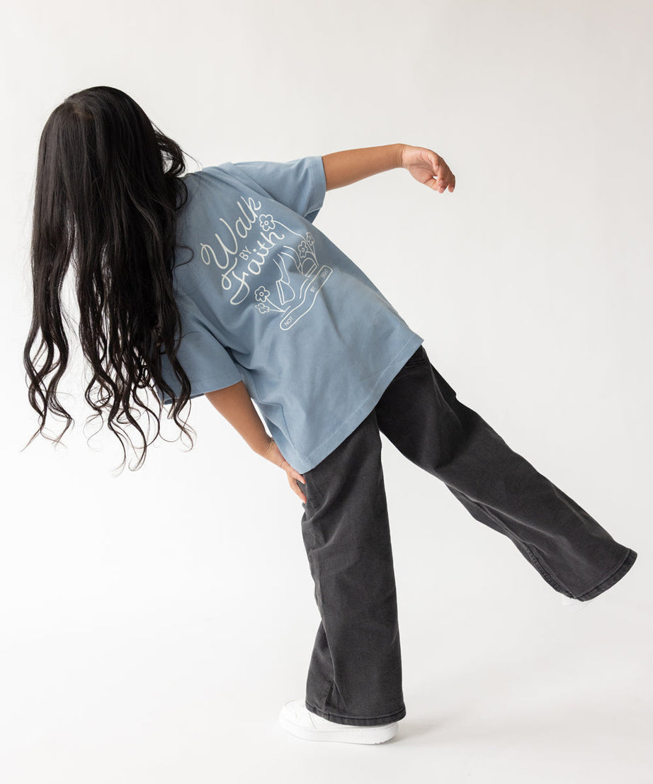 Kinder T-Shirt "Walk by Faith"