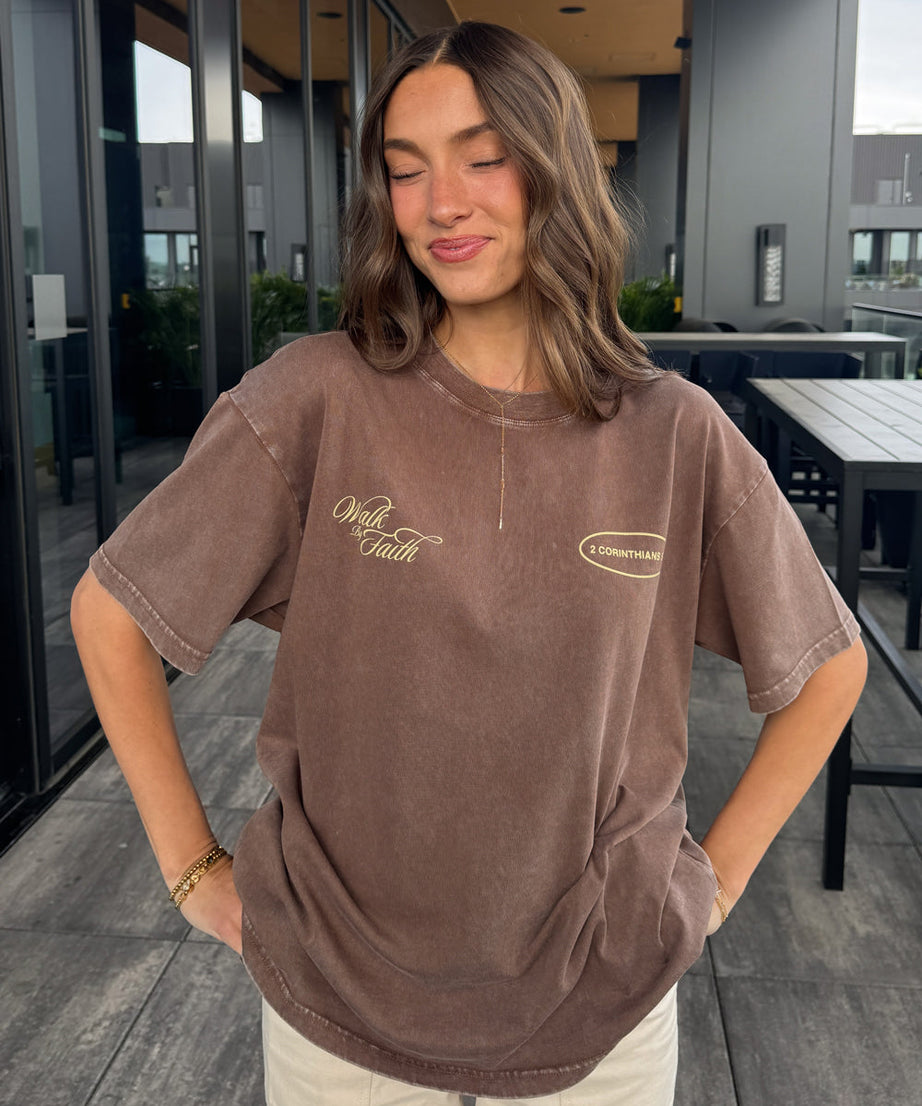 Walk by Faith Unisex Tee