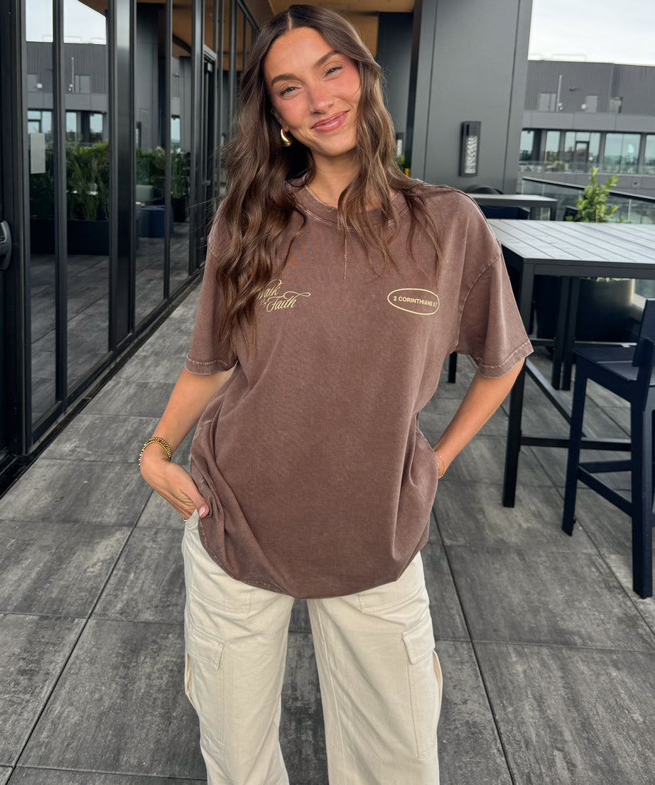 Walk by Faith Unisex Tee