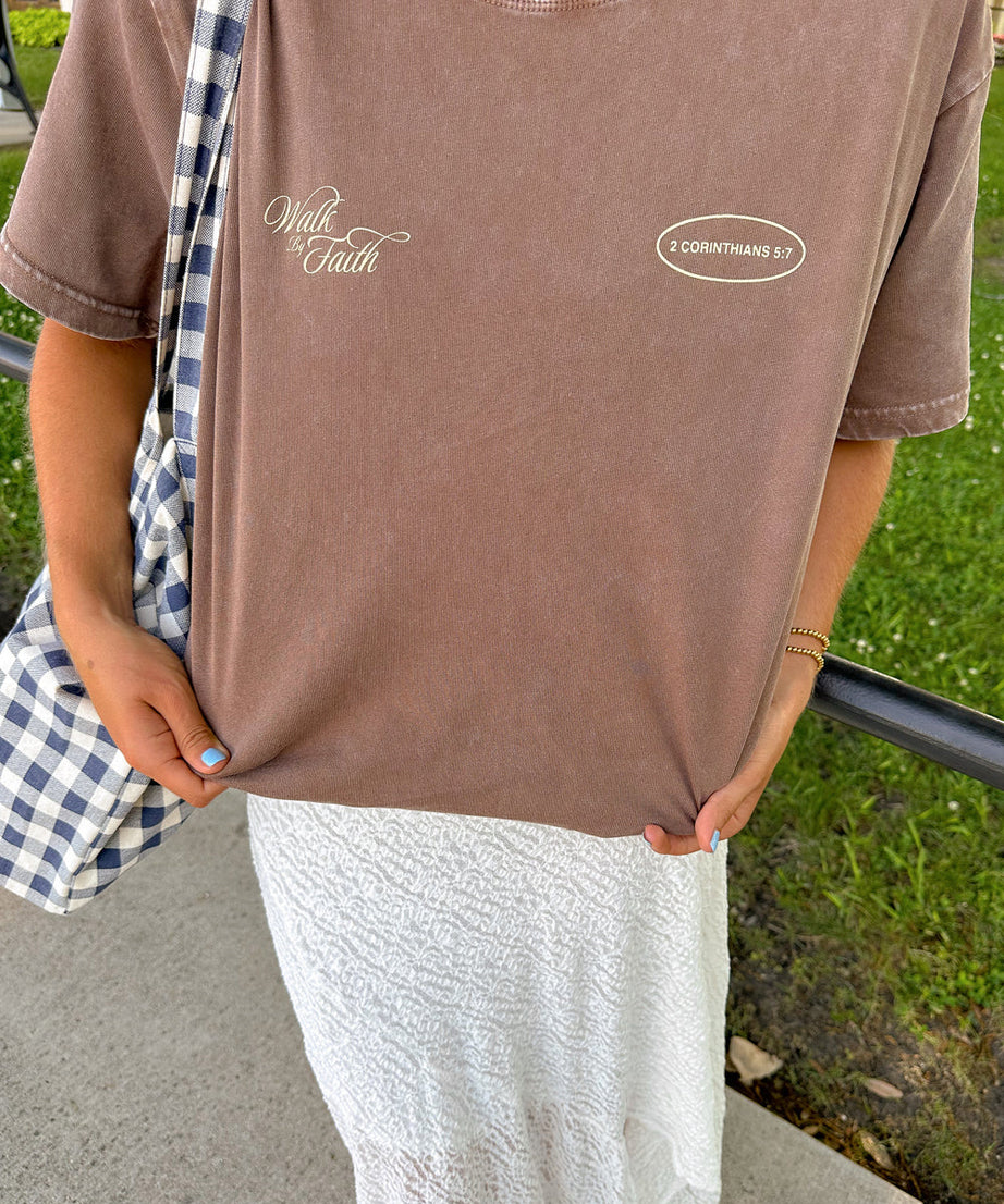 Walk by Faith Unisex Tee