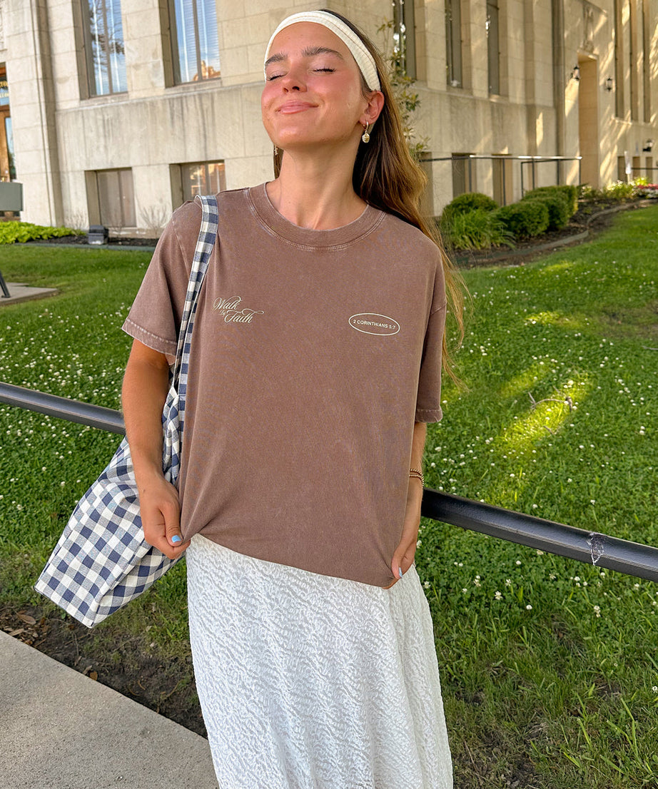Walk by Faith Unisex Tee