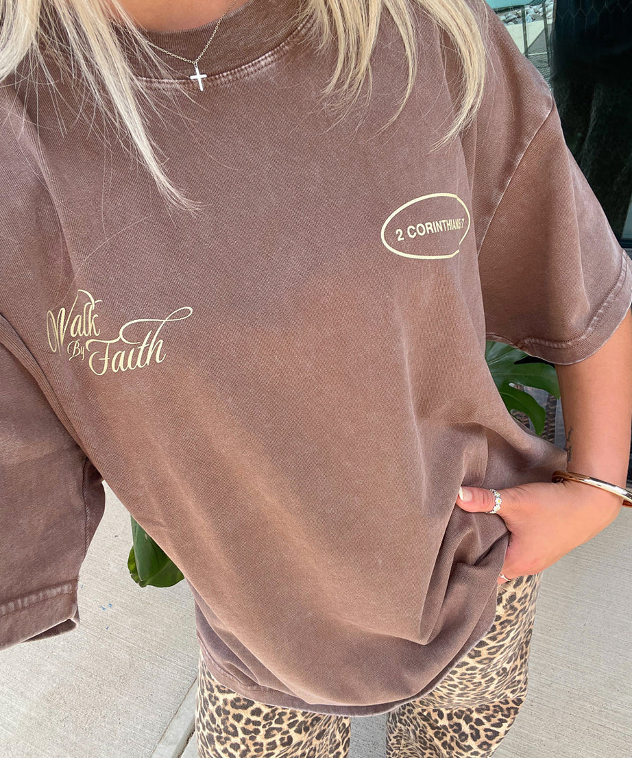 Walk by Faith Unisex Tee