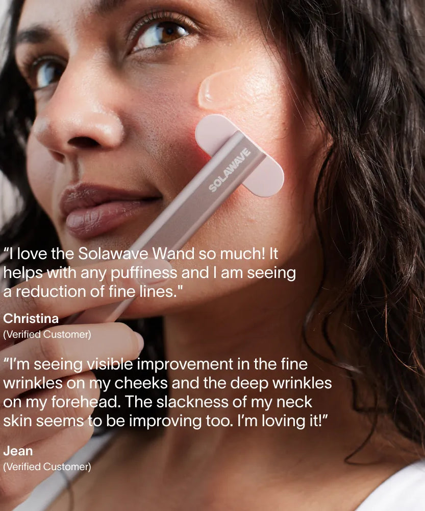 4-in-1 Rotlichttherapie-Stab & Aktivierendes Serum Kit