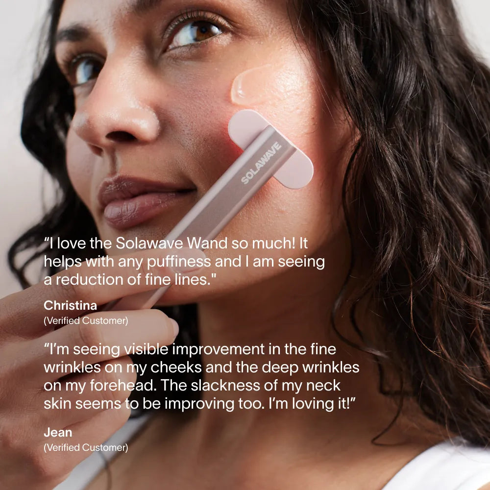 4-in-1 Rotlichttherapie-Stab & Aktivierendes Serum Kit