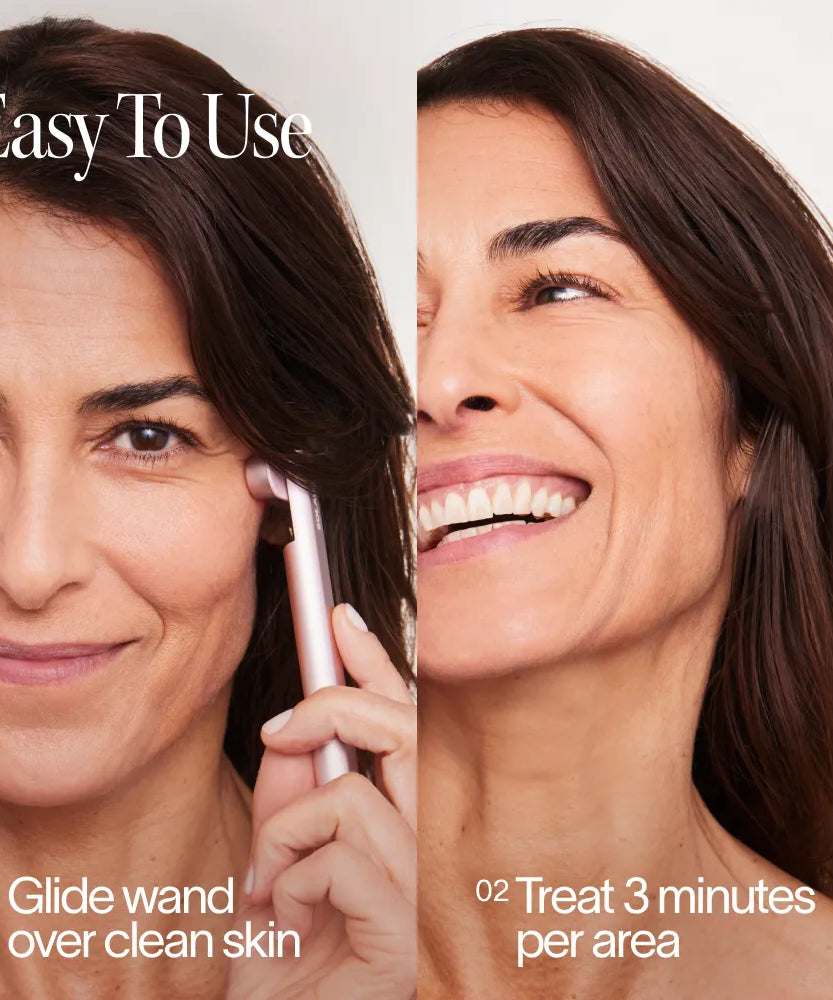 4-in-1 Rotlichttherapie-Stab & Aktivierendes Serum Kit