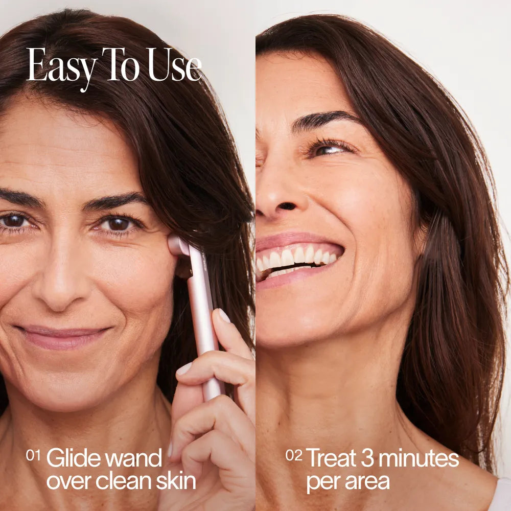 4-in-1 Rotlichttherapie-Stab & Aktivierendes Serum Kit