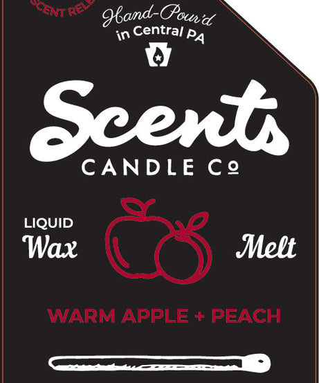 Scents Candle Co. Warm Apple + Peach Soy Wax Candles