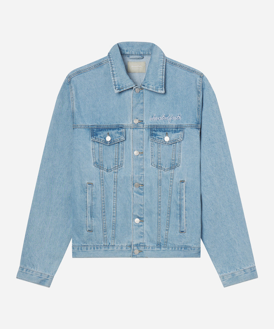 What a Friend In Jesus Denim Jacket