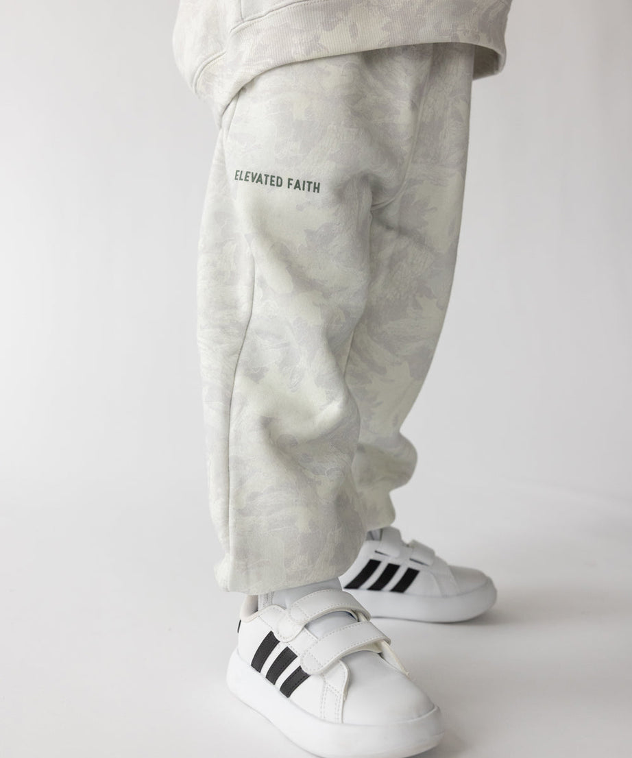 Was für ein Freund in Jesus Camouflage-Jogginghose für Kinder