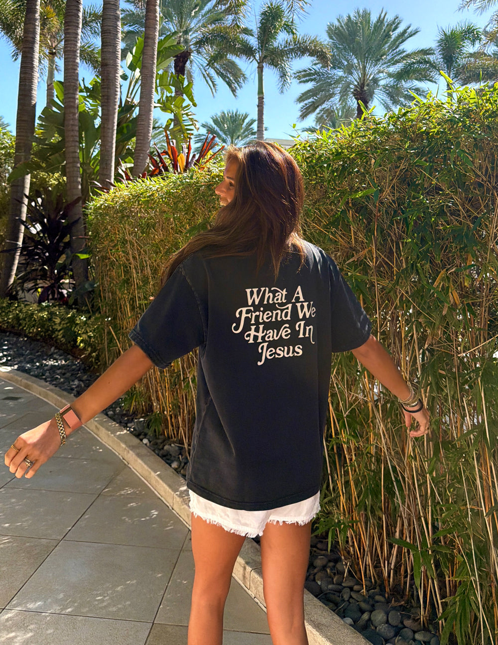 What a Friend in Jesus Heavyweight Tee