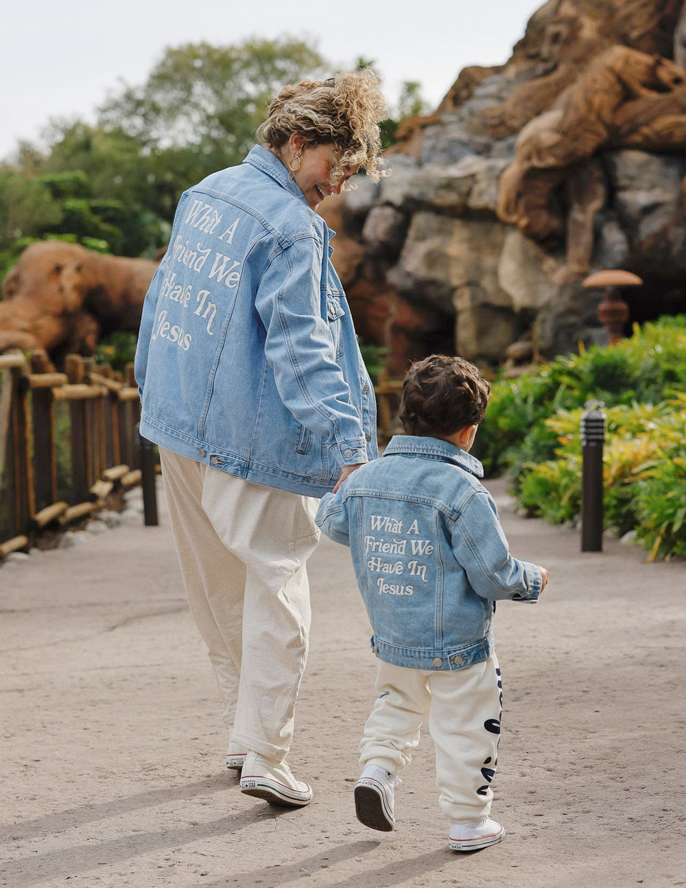 Was für ein Freund in Jesus Kinder-Jeansjacke