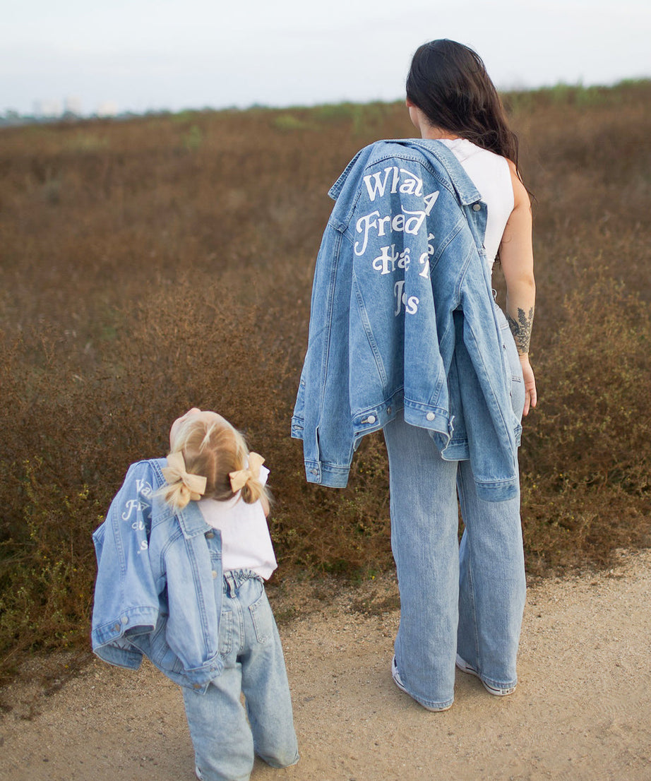 Was für ein Freund in Jesus Kinder-Jeansjacke
