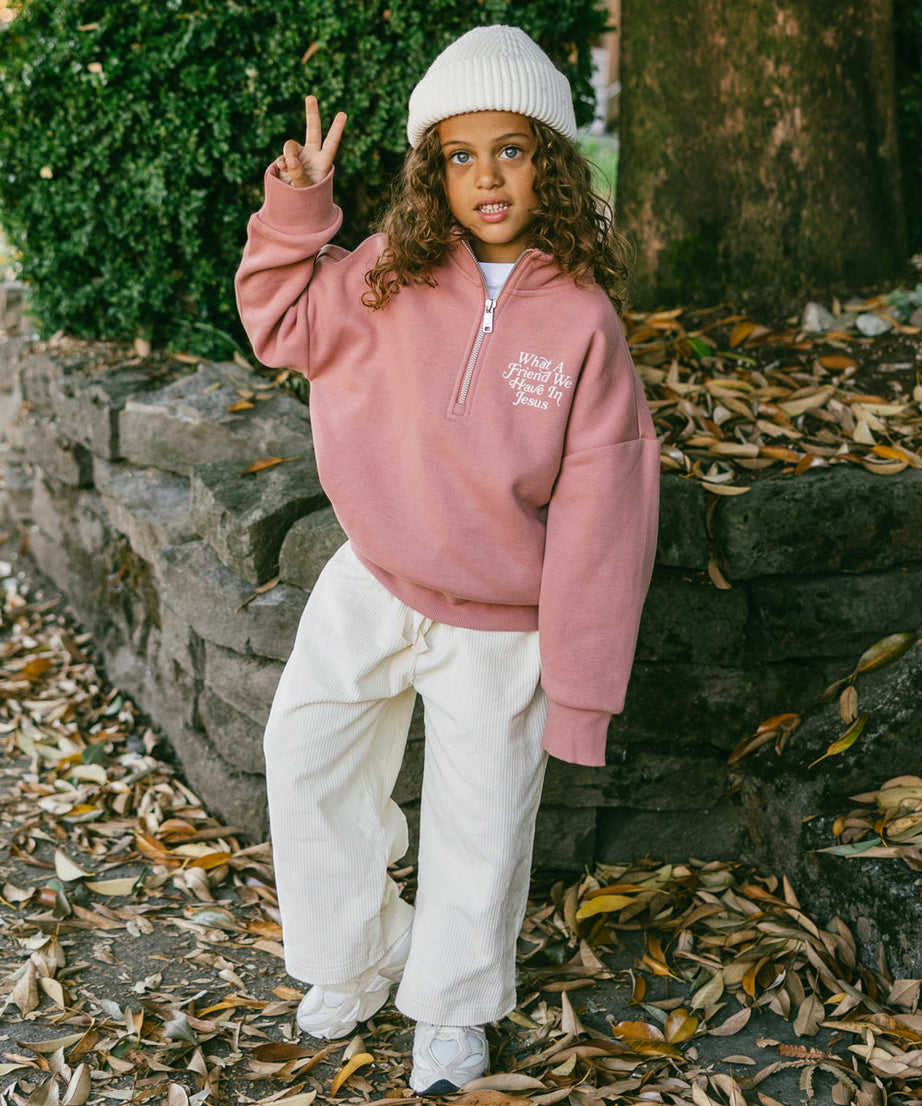 What a Friend in Jesus Kinder-Half-Zip