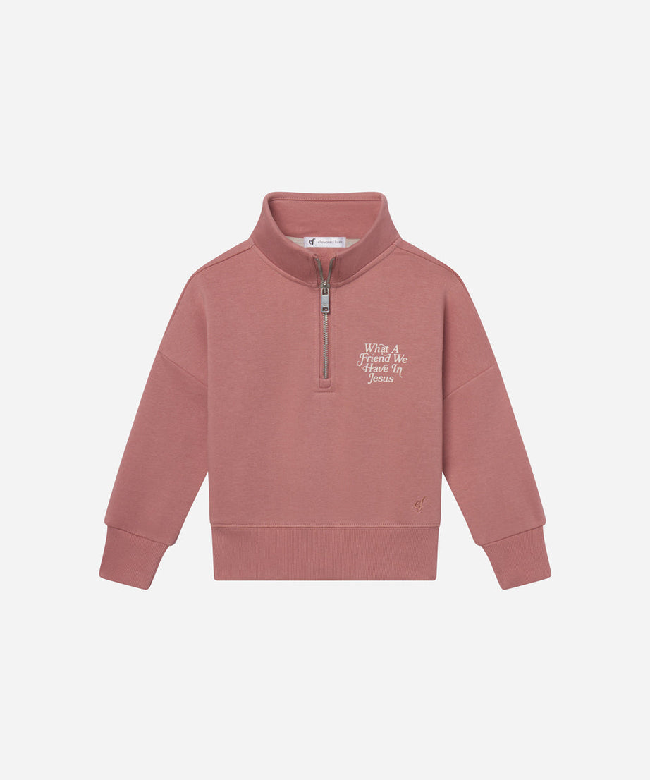 What a Friend in Jesus Kinder-Half-Zip