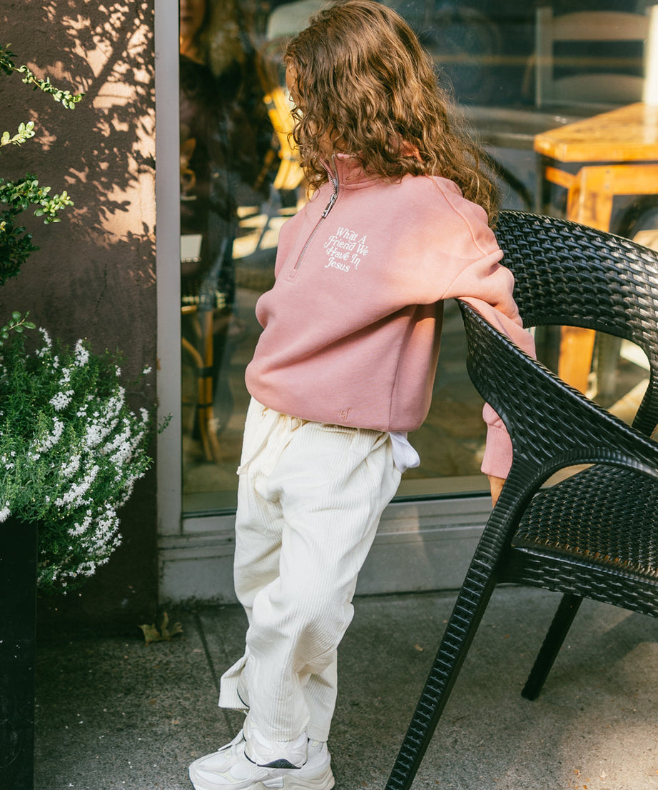 What a Friend in Jesus Kinder-Half-Zip