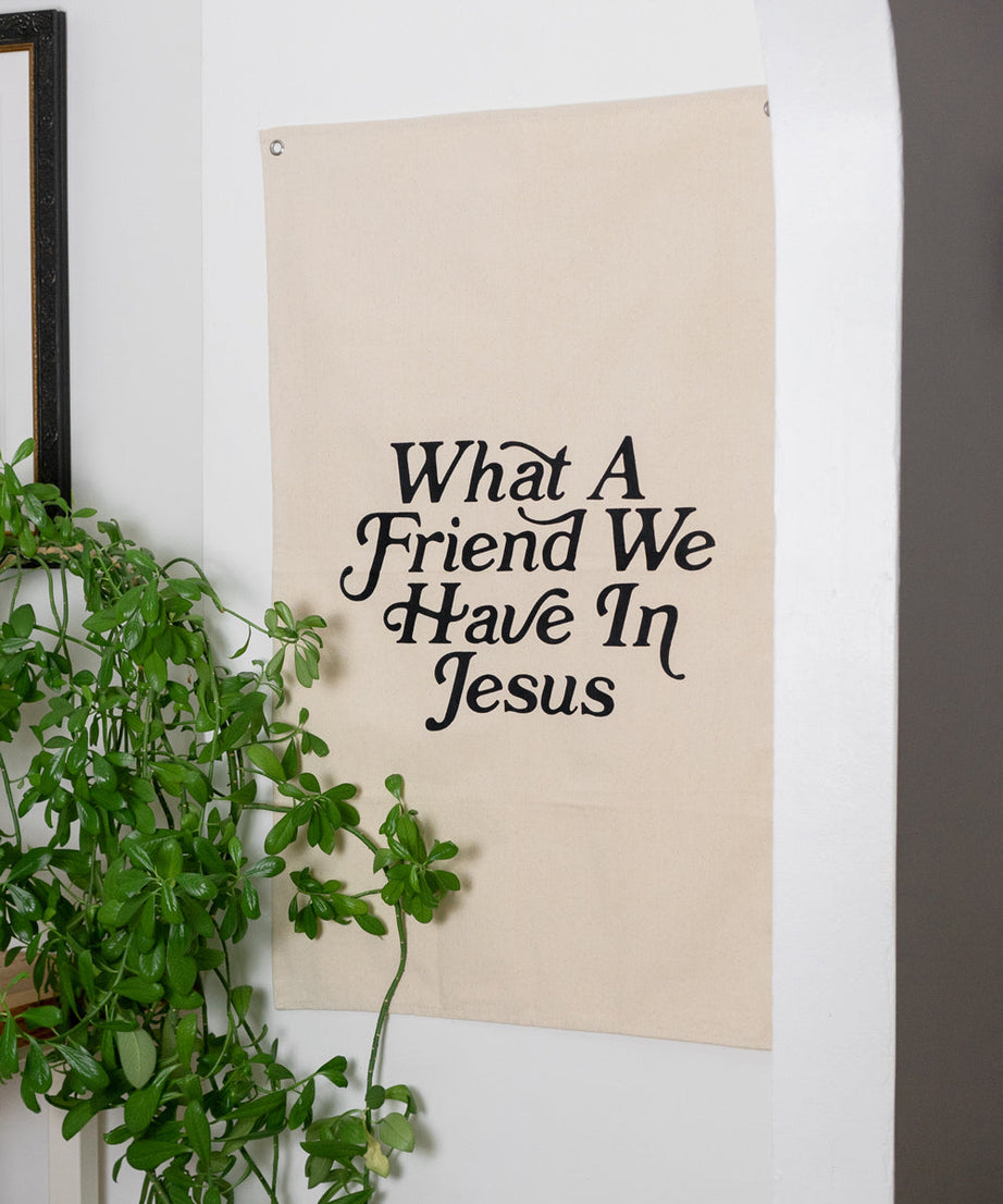 Welch ein Freund ist unser Jesus Wandteppich