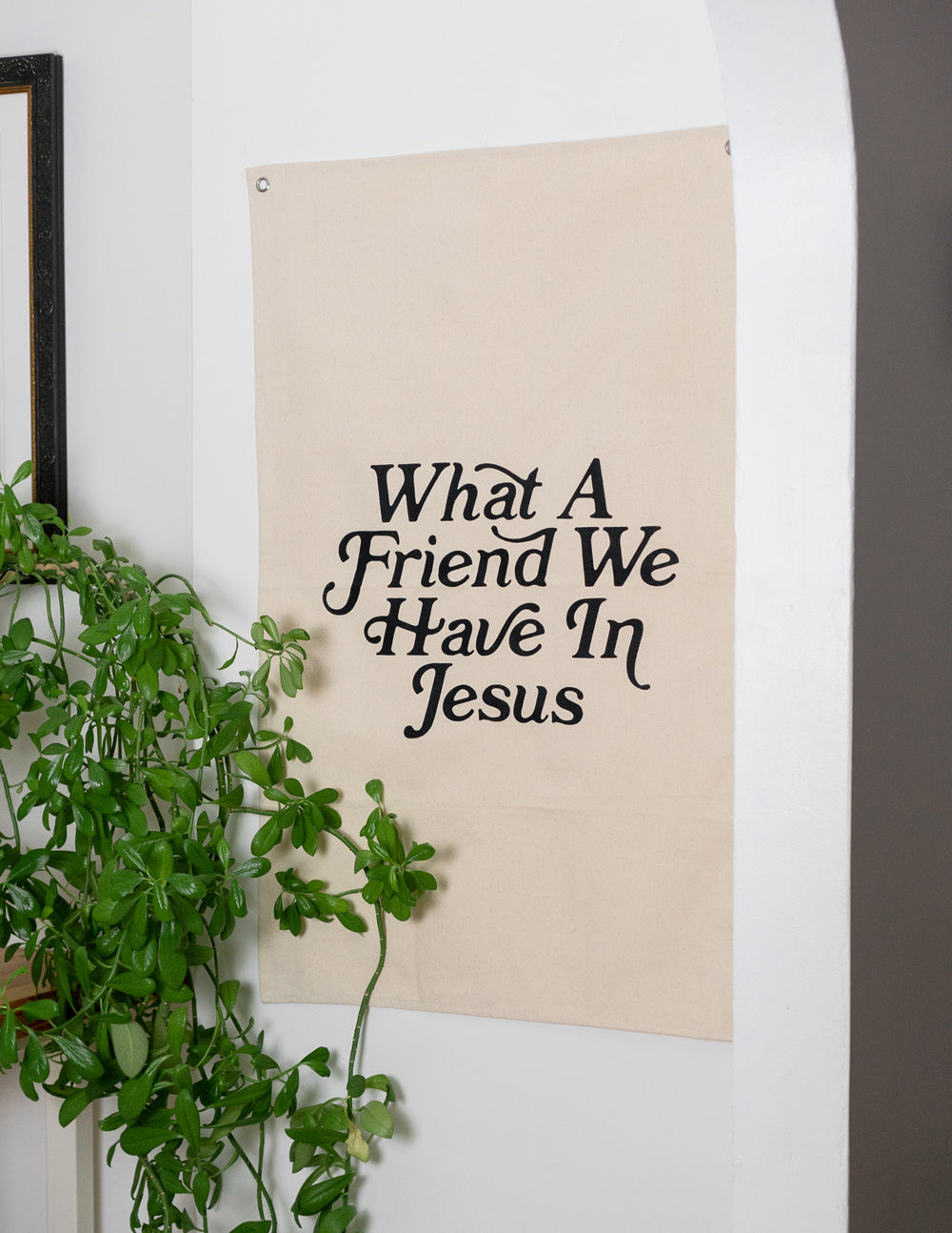 Welch ein Freund ist unser Jesus Wandteppich