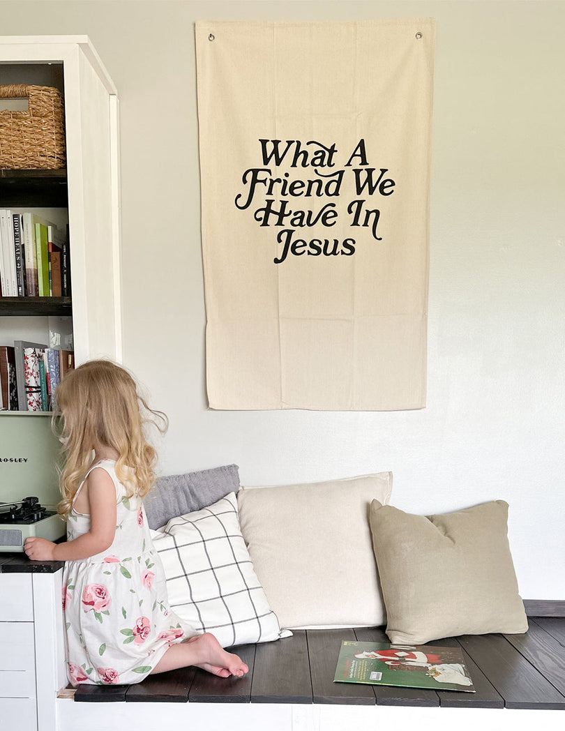 Welch ein Freund ist unser Jesus Wandteppich