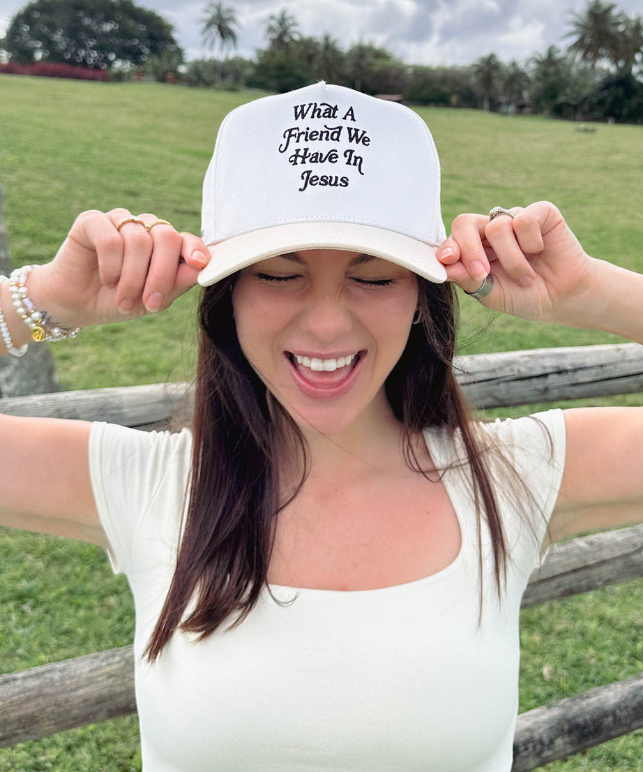 What a Friend in Jesus Trucker-Mütze