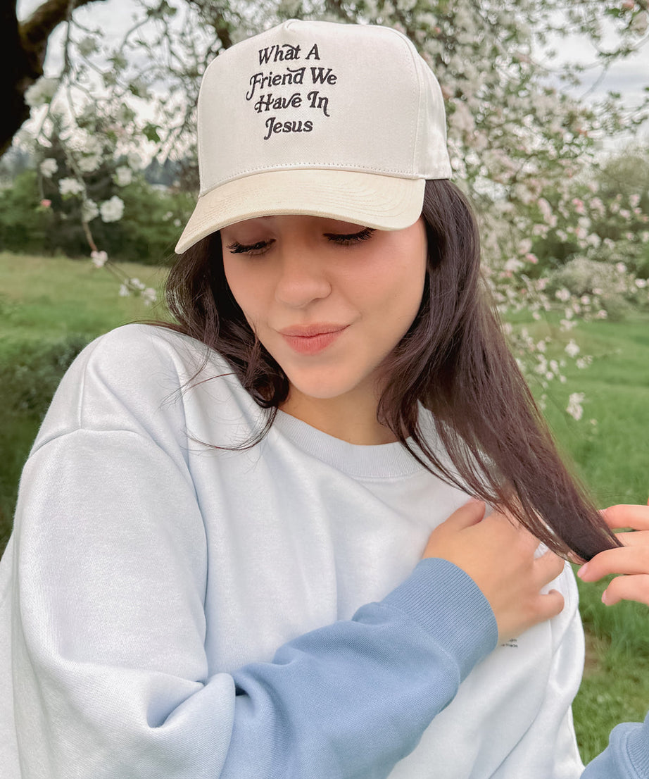 What a Friend in Jesus Trucker-Mütze