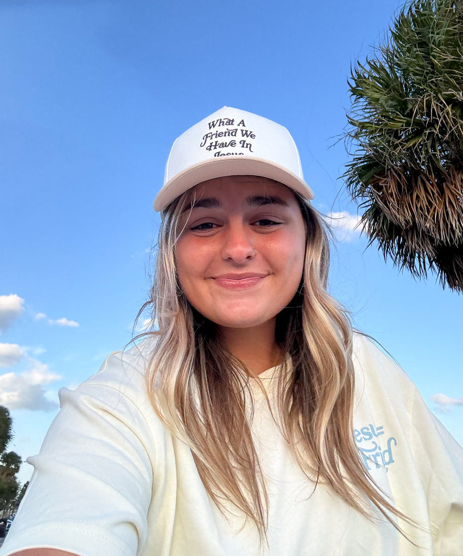 What a Friend in Jesus Trucker-Mütze