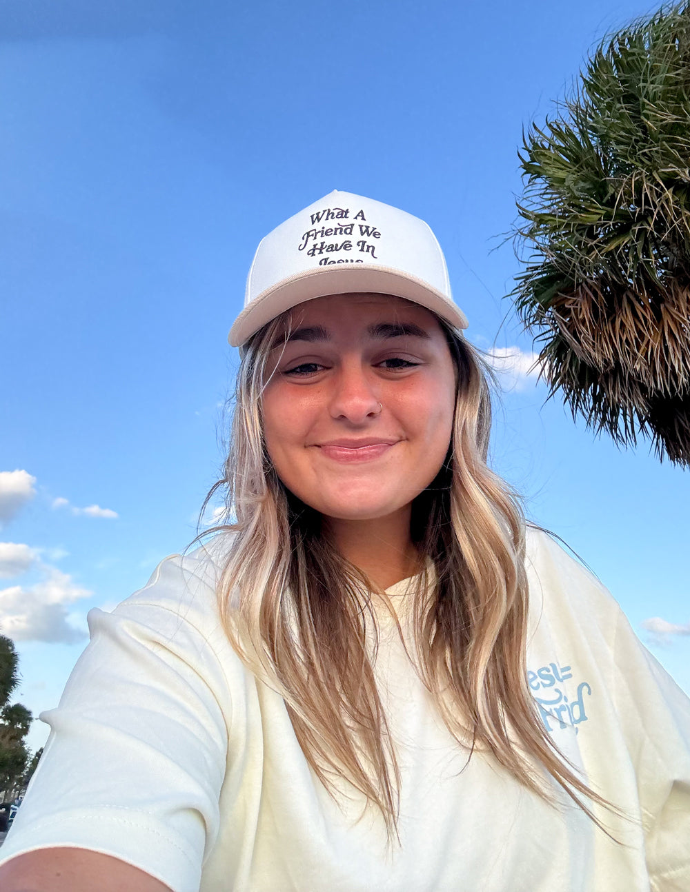 What a Friend in Jesus Trucker-Mütze