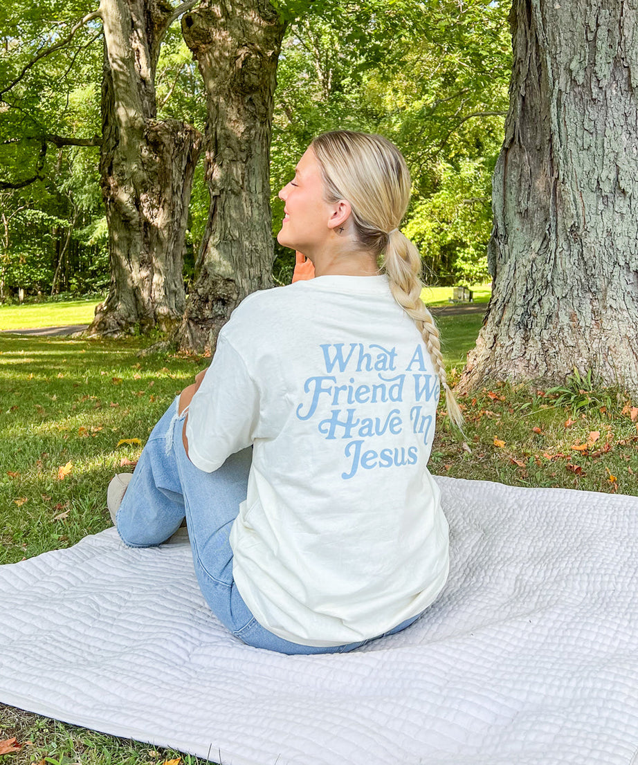 What a Friend in Jesus Unisex Tee