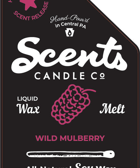 Scents Candle Co. Wild Mulberry Soy Wax Candles