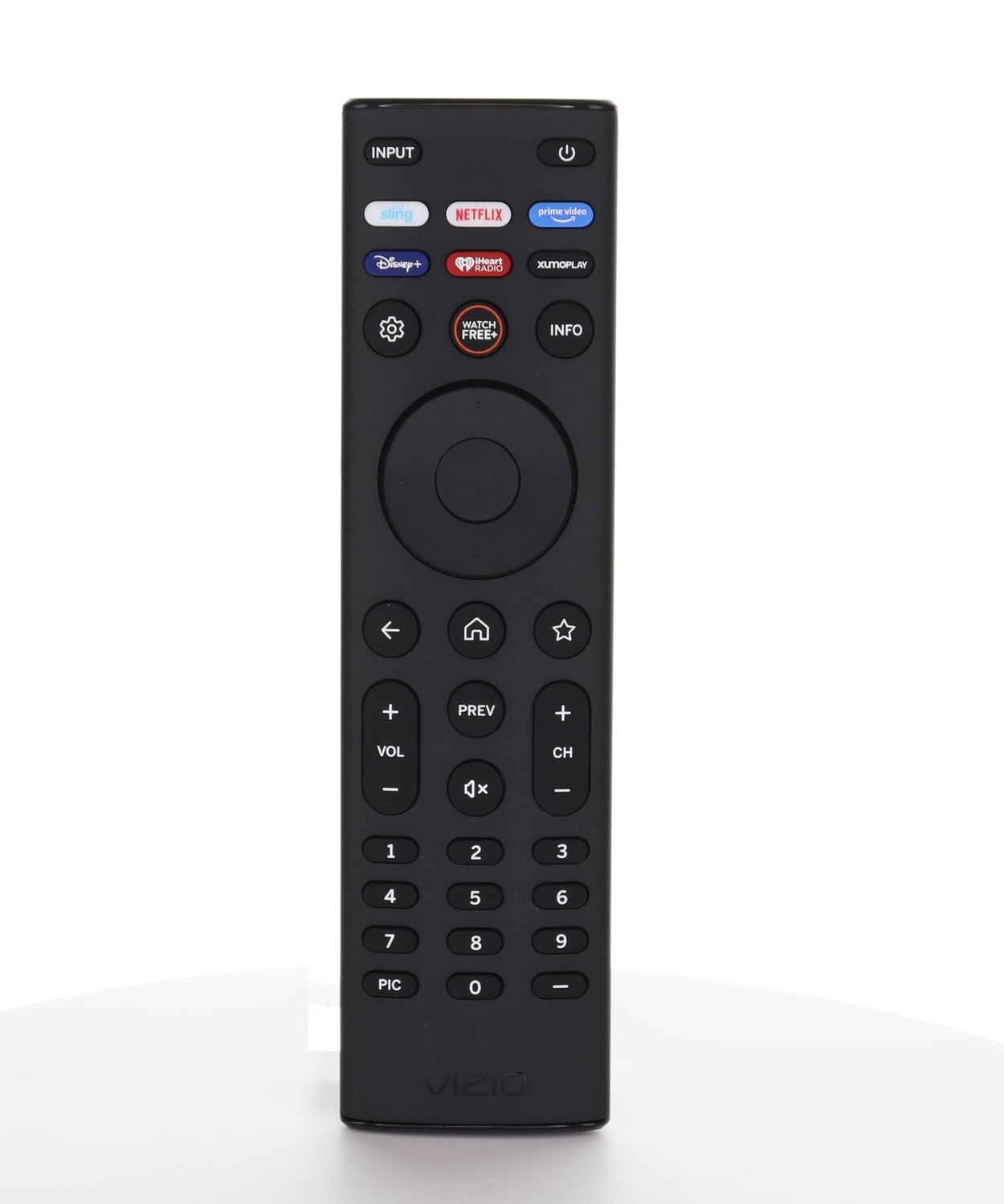 Vizio XRT140V7 SmartCast TV Remote Control | Sling | Netflix | Prime Video | Disney+ | iHeart Radio | Xumo Play - XRT140V7