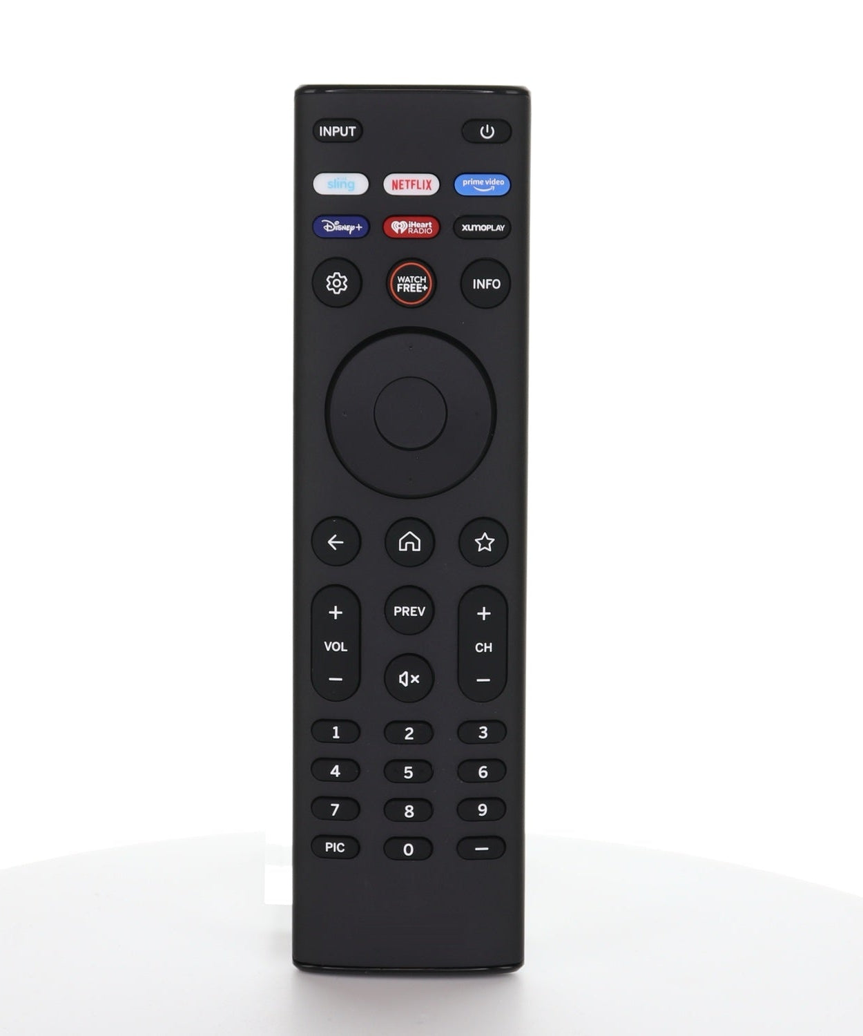 Vizio XRT140V7 SmartCast TV Remote Control | Sling | Netflix | Prime Video | Disney+ | iHeart Radio | Xumo Play - XRT140V7