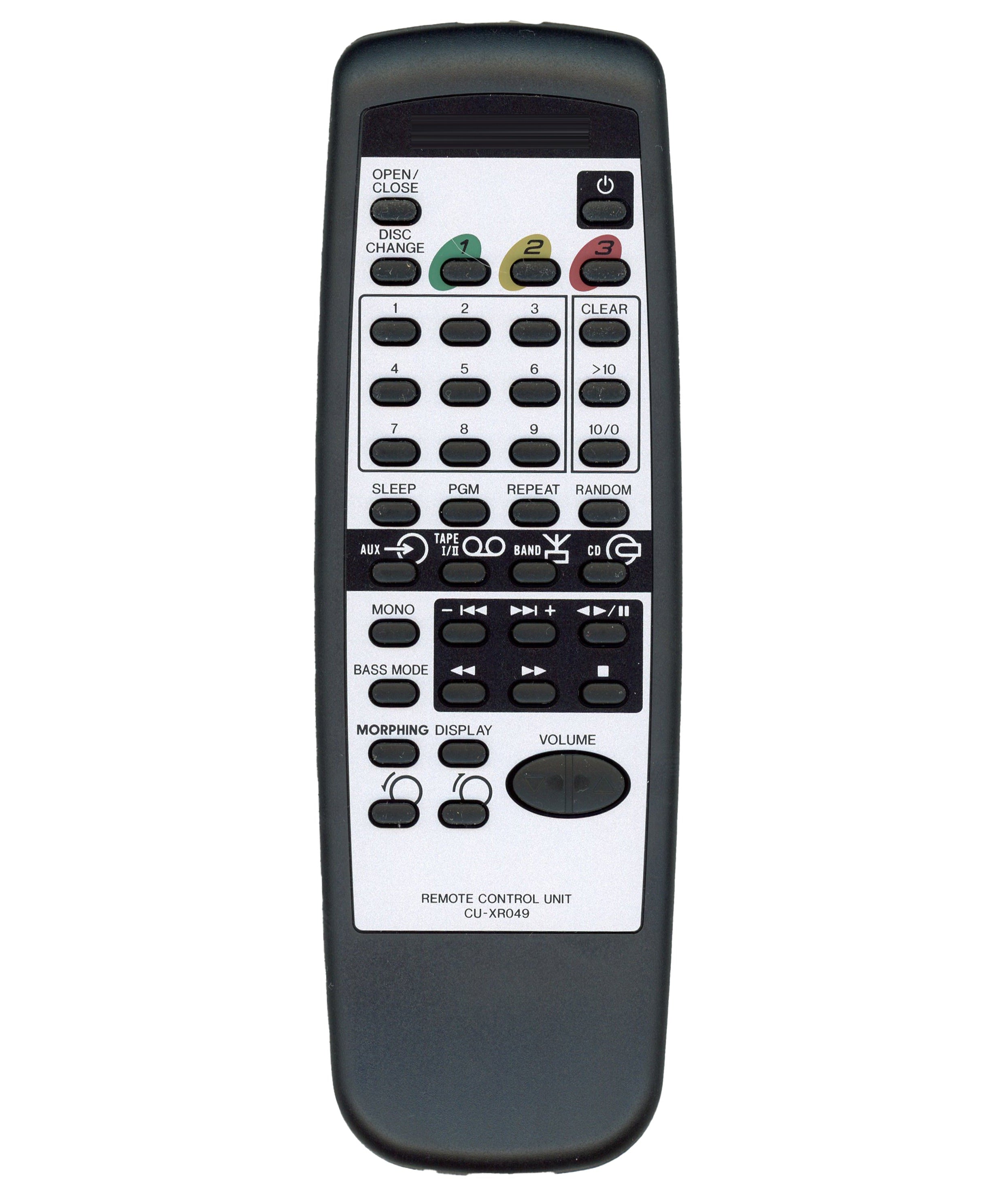 Pioneer CRXR049 CD Player Audio Remote Control - XXD3010