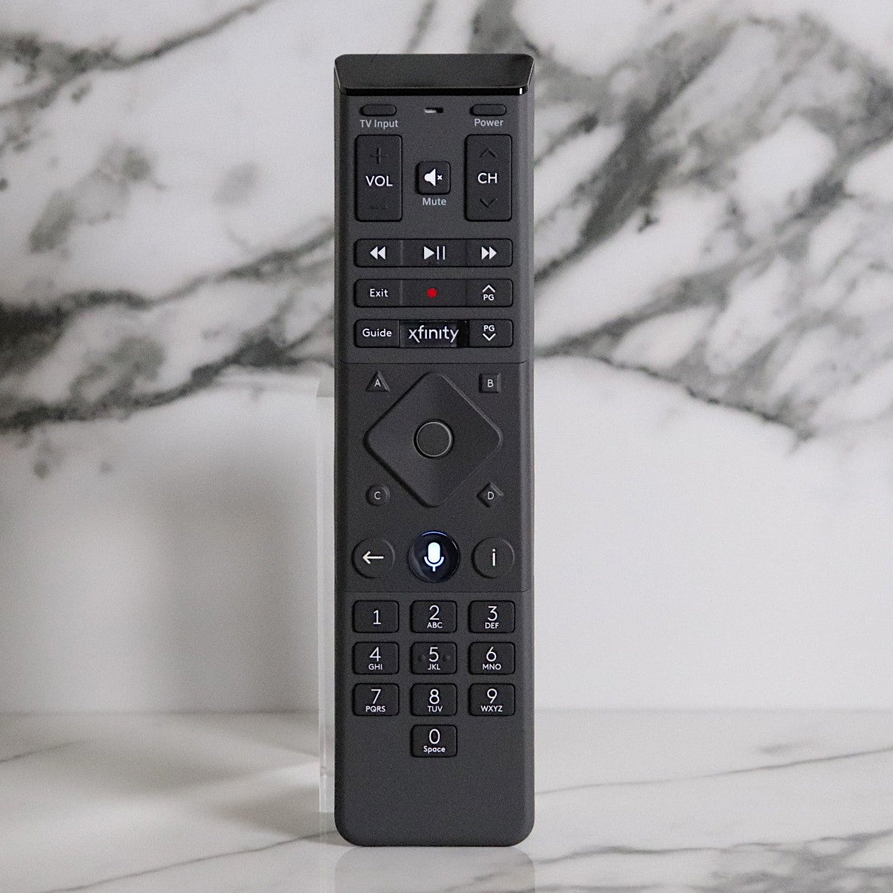 Xfinity XR15v2-RQ Backlit Voice Remote Control for X1 TV Cable Boxes with Bluetooth - XR15v2-RQ