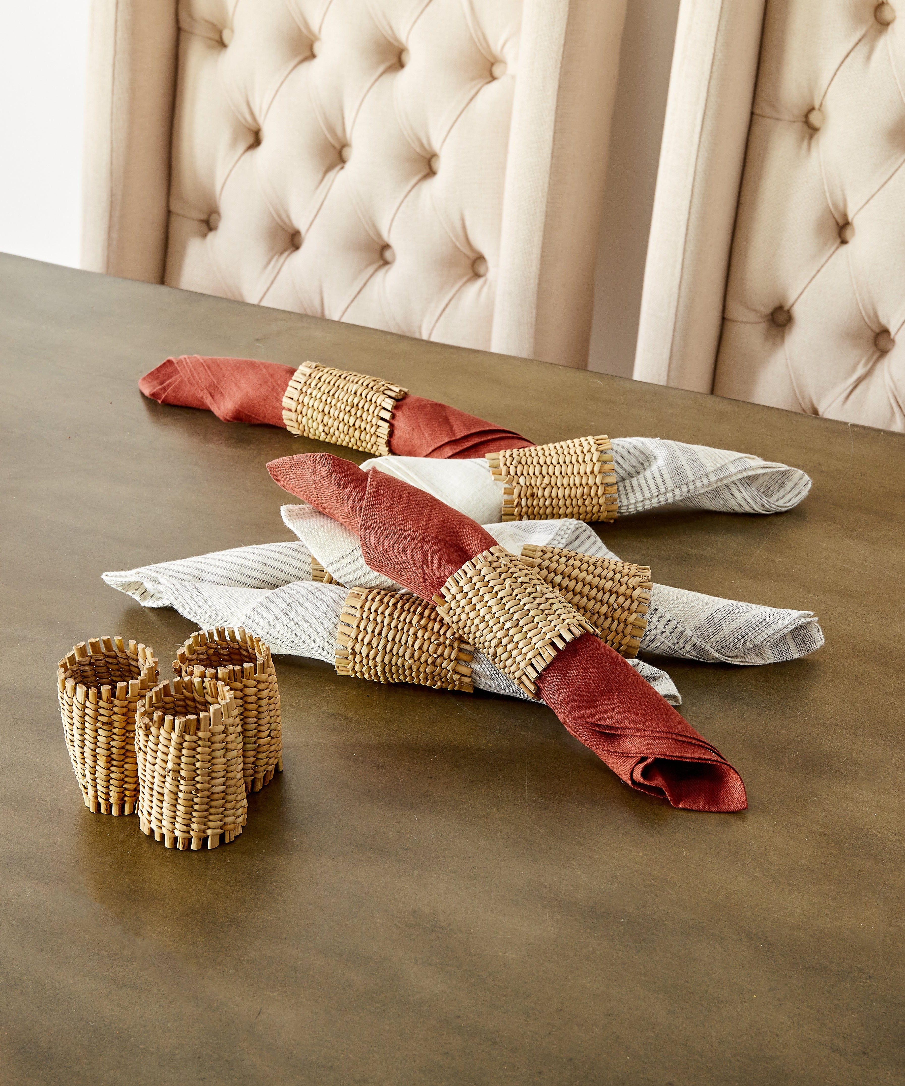 Xhosa Napkin Holders - Set of 4