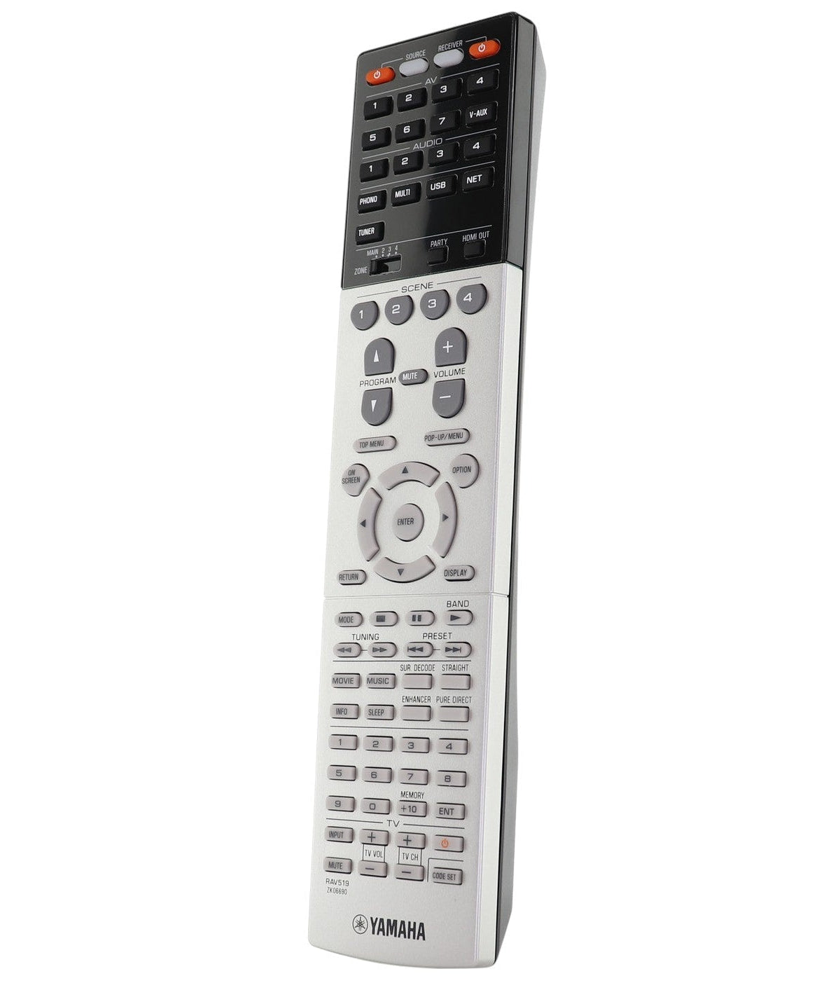 Yamaha RAV519 A/V Receiver Remote Control - ZK066900