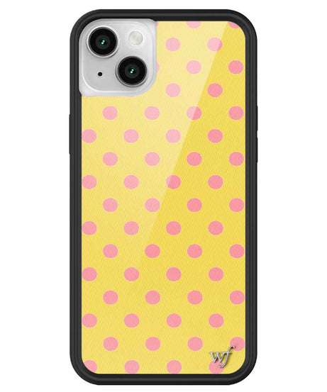 Polka Dot | Yellow and Pink iPhone Case