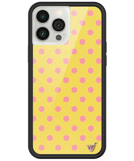 Polka Dot | Yellow and Pink iPhone Case