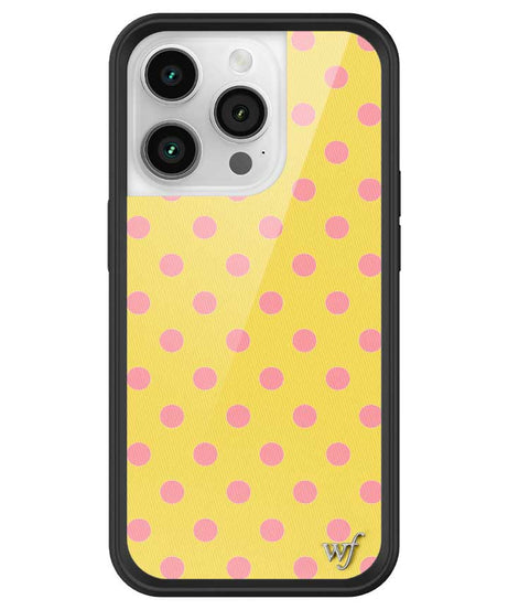 Polka Dot | Yellow and Pink iPhone Case