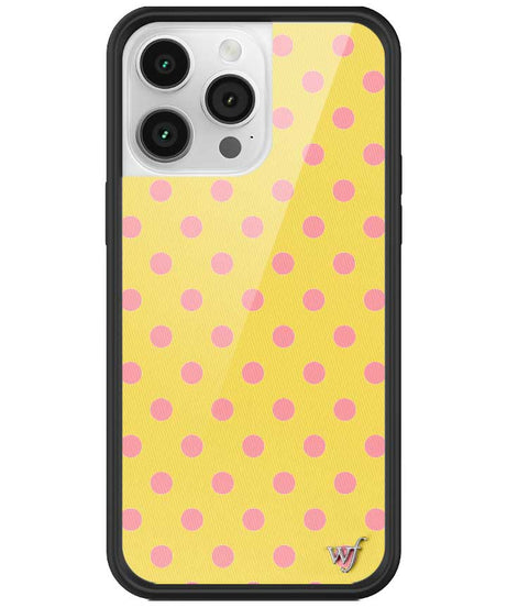 Polka Dot | Yellow and Pink iPhone Case