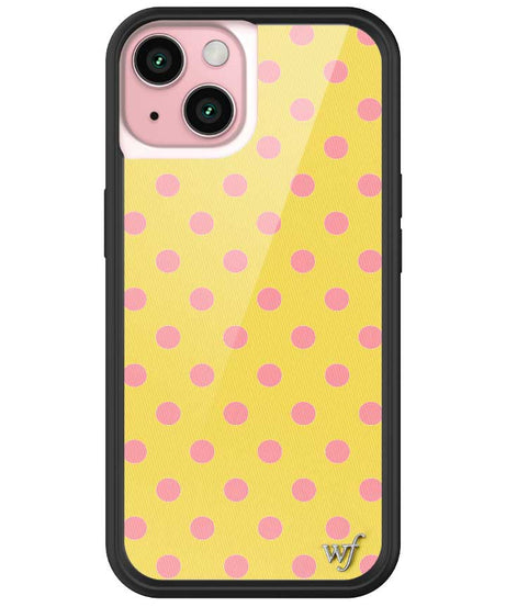 Polka Dot | Yellow and Pink iPhone Case