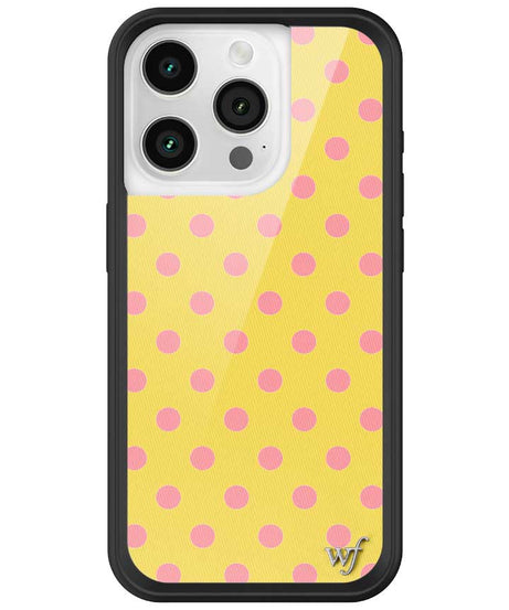 Polka Dot | Yellow and Pink iPhone Case